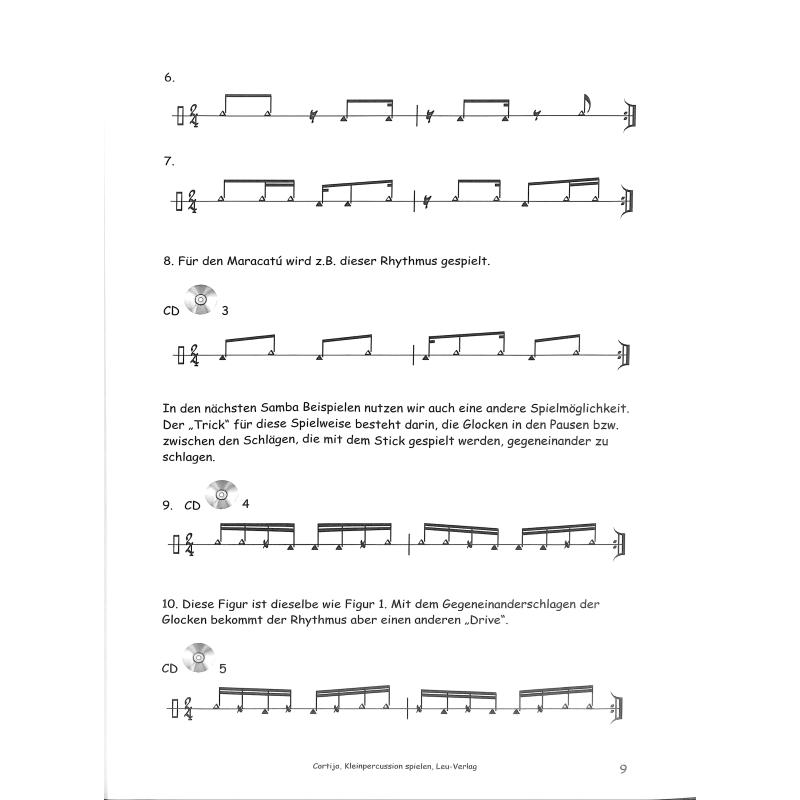 Kleinpercussion spielen