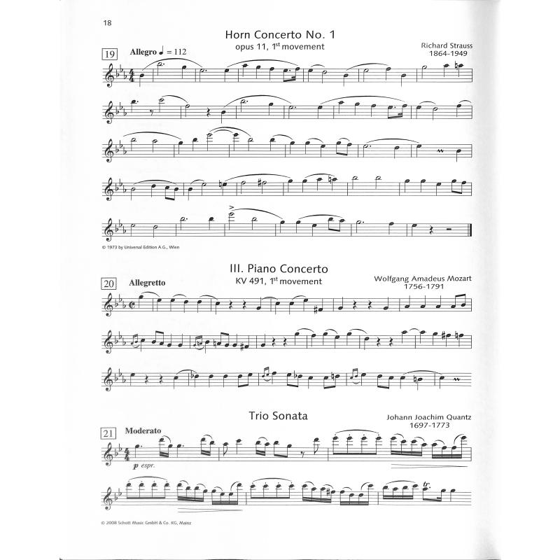 Melodische Übungen für Ton und Interpretation