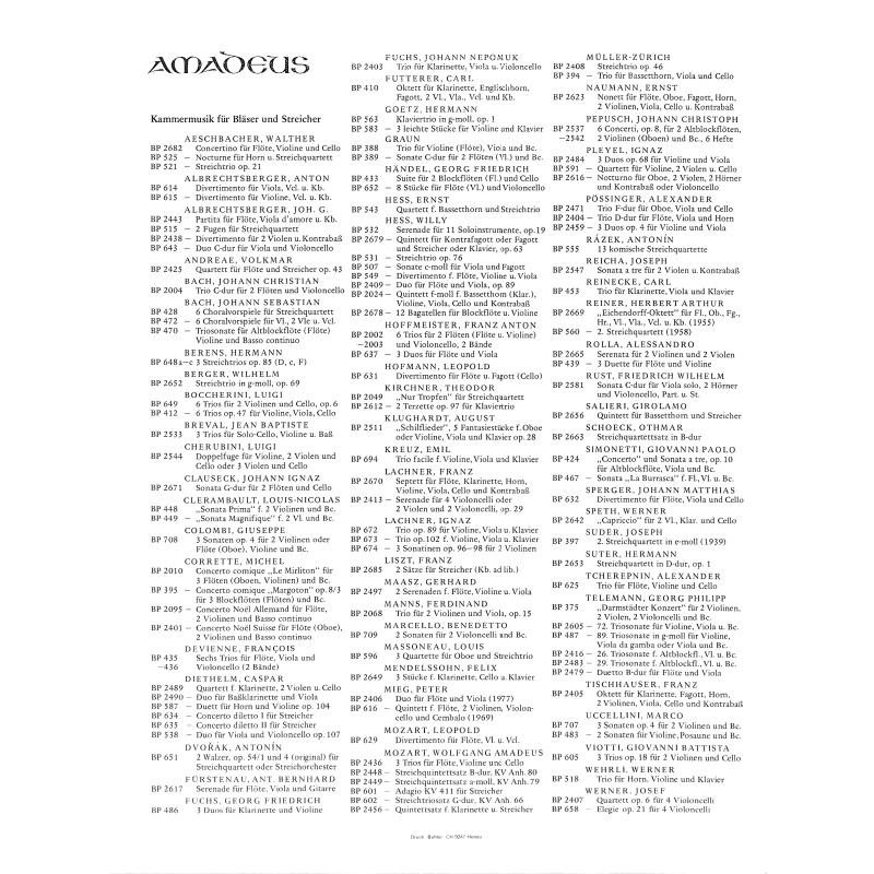 Quartett 2 F-Dur