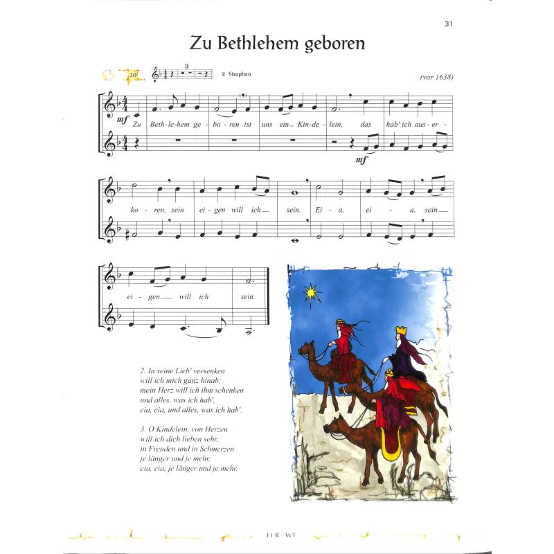 Fröhliche Weihnacht mit dem Horn