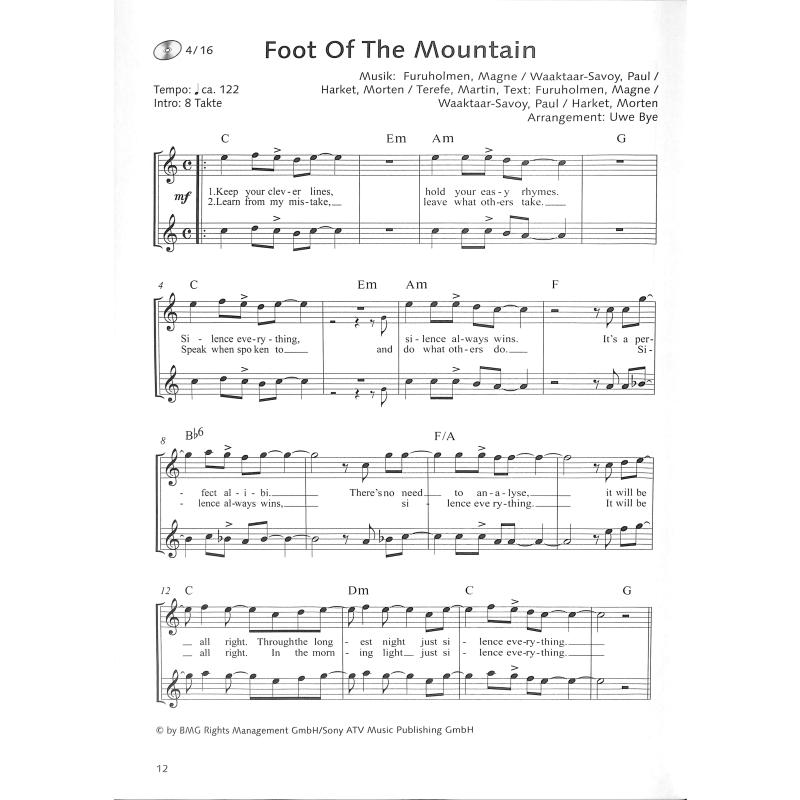 Die schönsten Popsongs 5