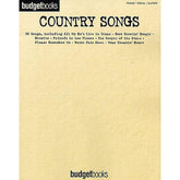 Budget books - country songs