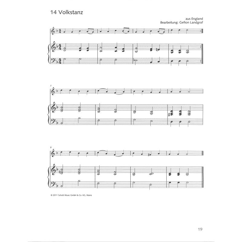 Die fröhliche Querflöte - Spielbuch 1