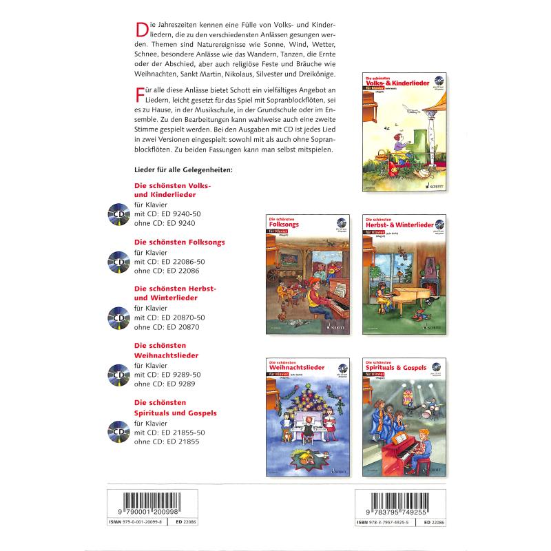 Die schönsten Folksongs