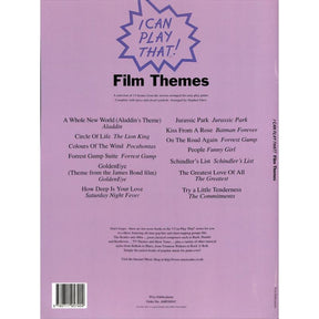 I can play that - Film themes