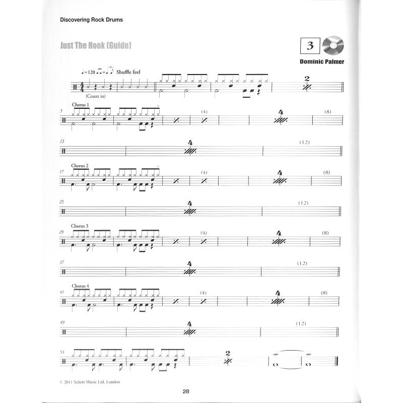 Discovering Rock drums