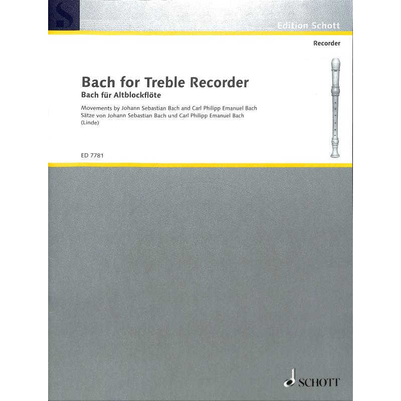 Bach für Altblockflöte