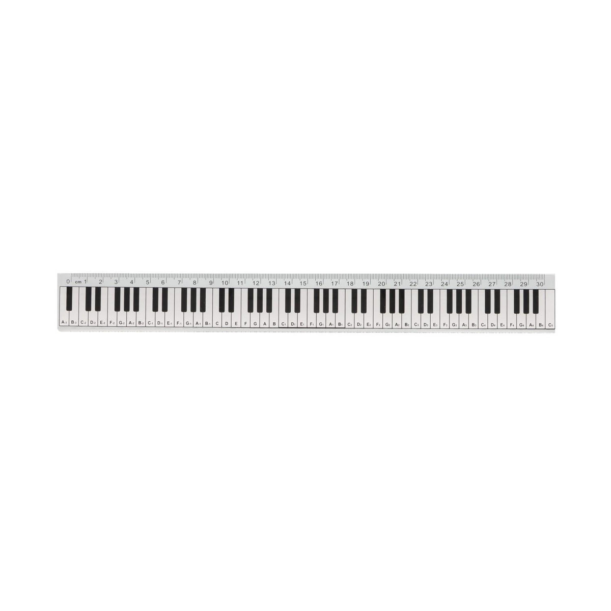 Lineal KEYBOARD 30cm