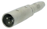 6,3mm Klinkenbuchse - XLR(m)