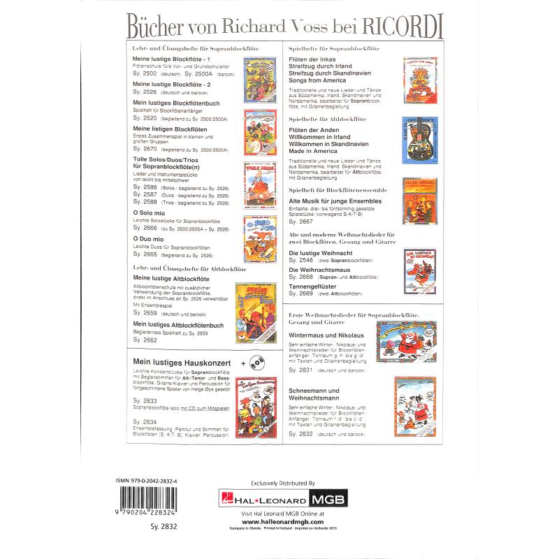 Schneemann + Weihnachtsmann