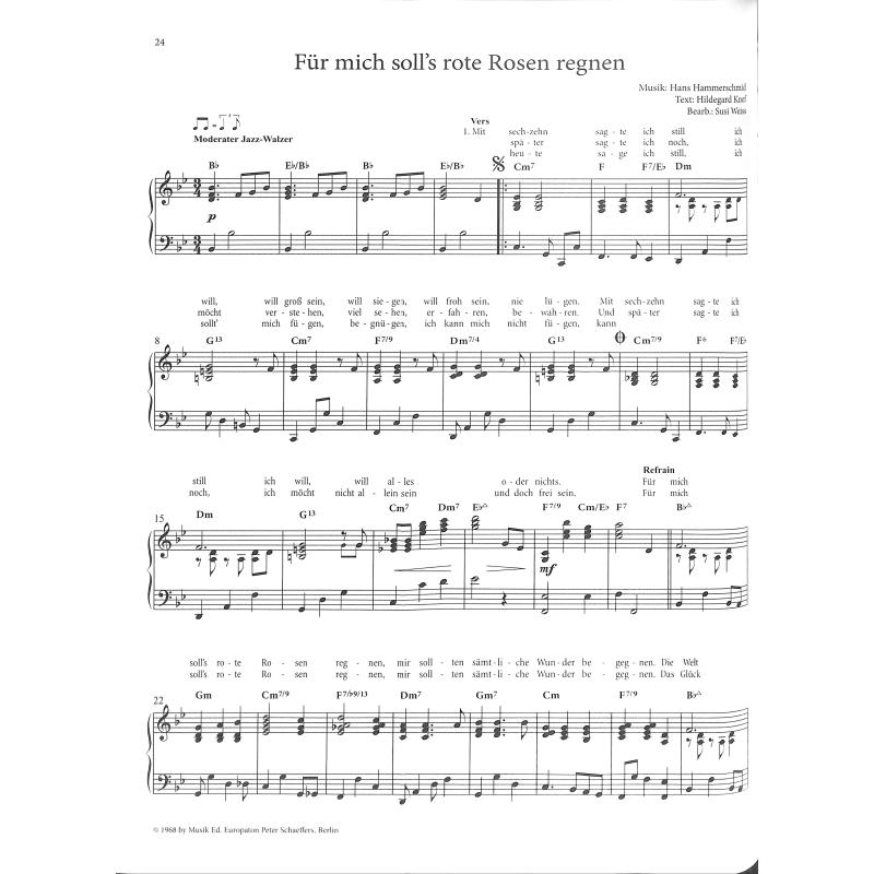 Schlager + Chansons der 50er bis 70er Jahre