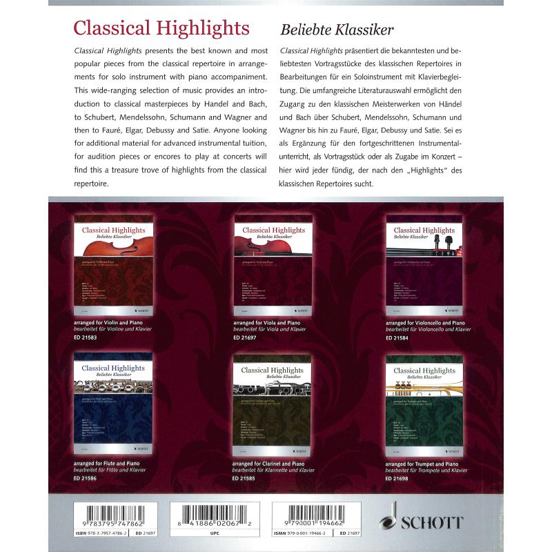 Classical highlights