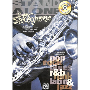 Stand alone for saxophone