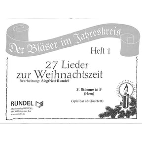 27 Lieder zur Weihnachtszeit 1