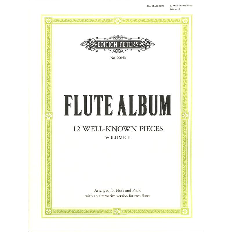 Flute Album 2 - 12 well known pieces