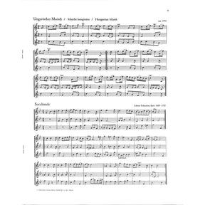 Barocke Musizierstücke