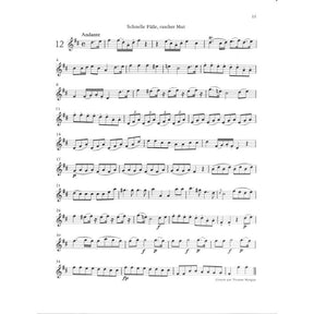 12 leichte Duette (Zauberflöte)