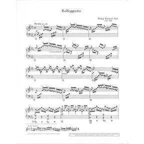 Solfeggietto c-moll WQ 117/2