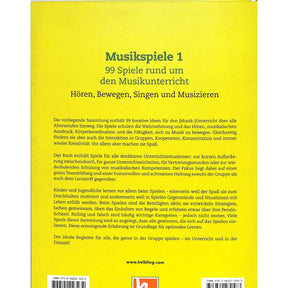 Musikspiele - 99 Spiele rund um den Musikunterricht