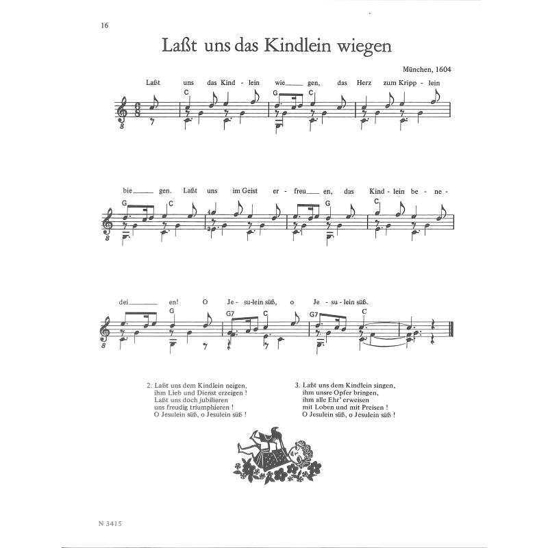 Jingle bells | 24 der schönsten Weihnachtslieder für Gitarre