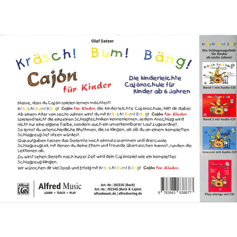Kräsch bum bäng 1 | Cajon für Kinder