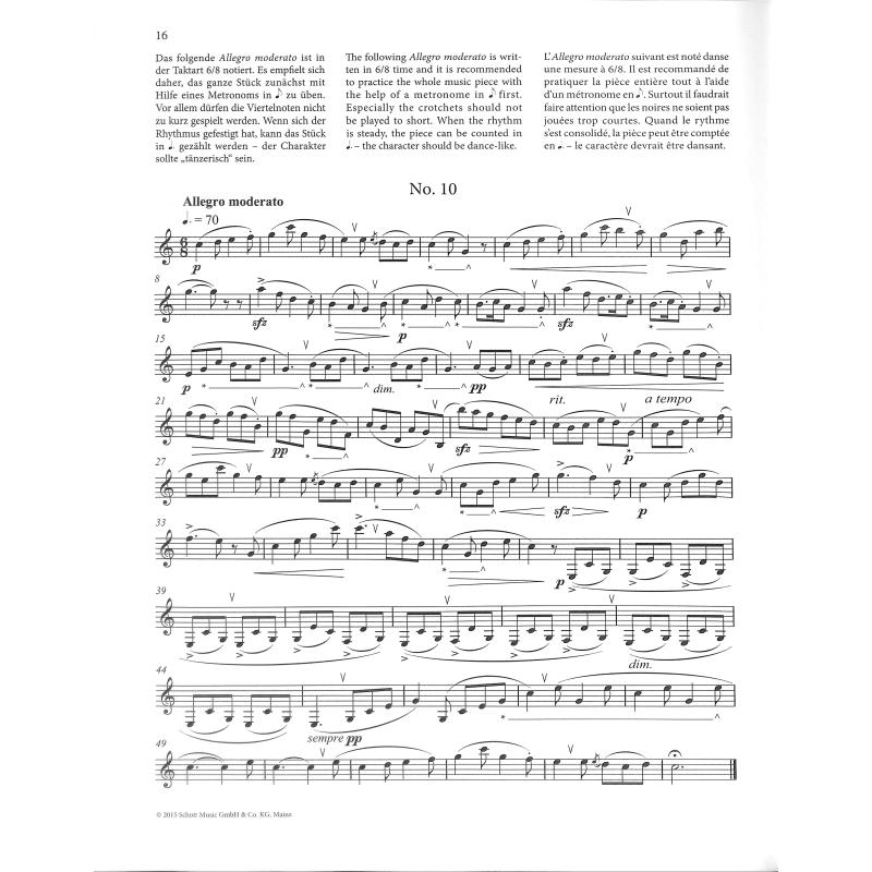 Klarinettenschule op 63 | Schule 1