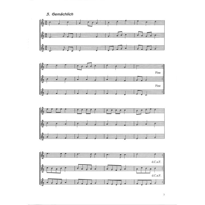 Spielmusik in C