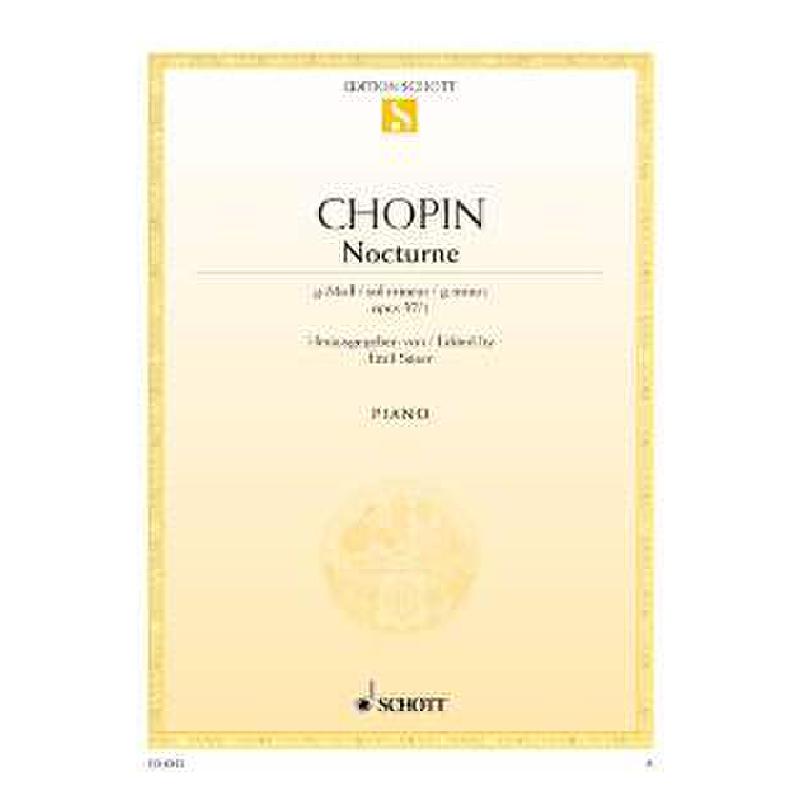 Nocturne g-moll op 37/1