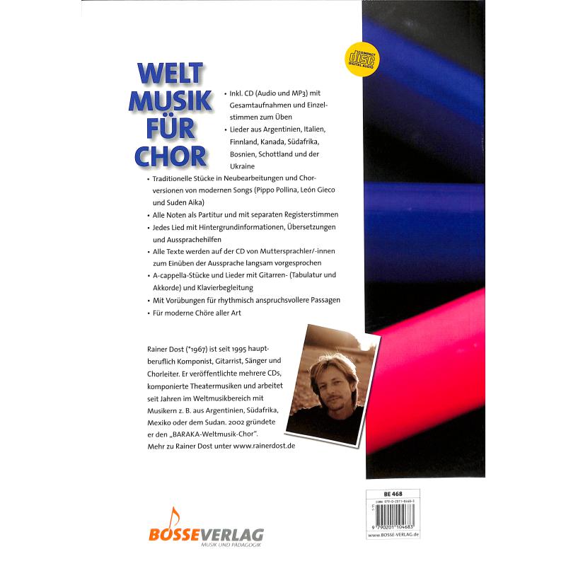 Weltmusik für Chor