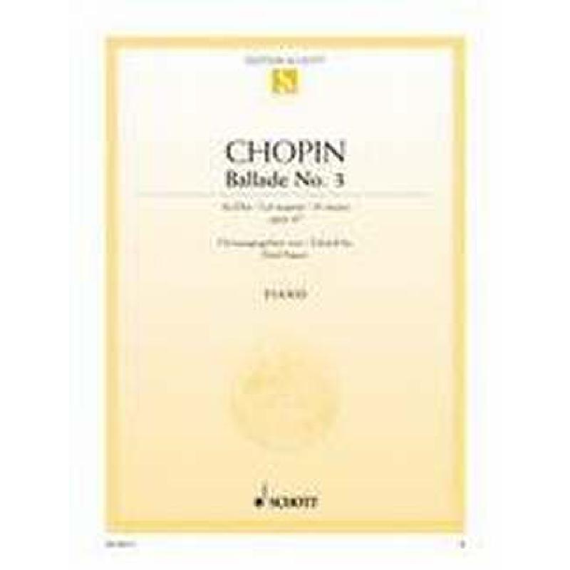 Ballade 3 As-Dur op 47