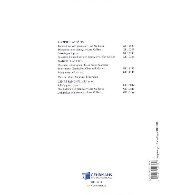 Lenas sang - fly with me