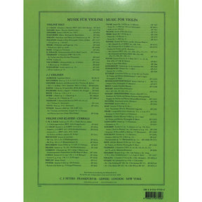 Peters Violinschulwerk 1