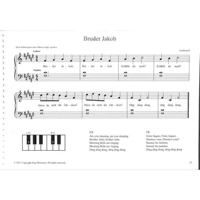 Verliebte Giraffe 1 | Klavierschule für Kinder | Ein klangvo