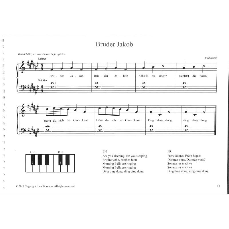 Verliebte Giraffe 1 | Klavierschule für Kinder | Ein klangvo