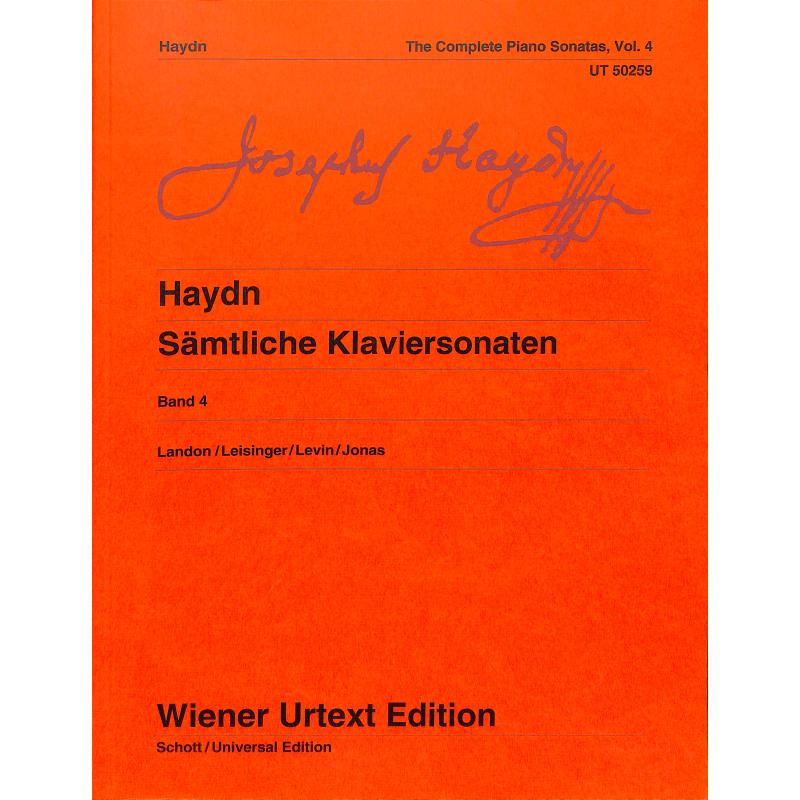 Sämtliche Sonaten 4