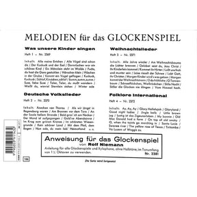 Melodien für das Glockenspiel 3 - Weihnachtslieder