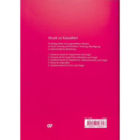 Musik zu Kasualien 1 - geistliche Musik