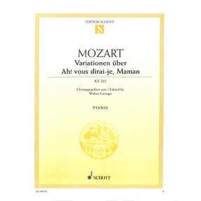 Ah vous dirai je maman KV 265 (300e)