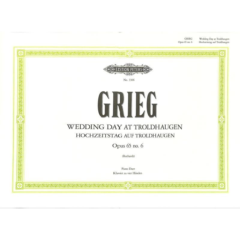 Hochzeitstag auf Troldhaugen op 65/6