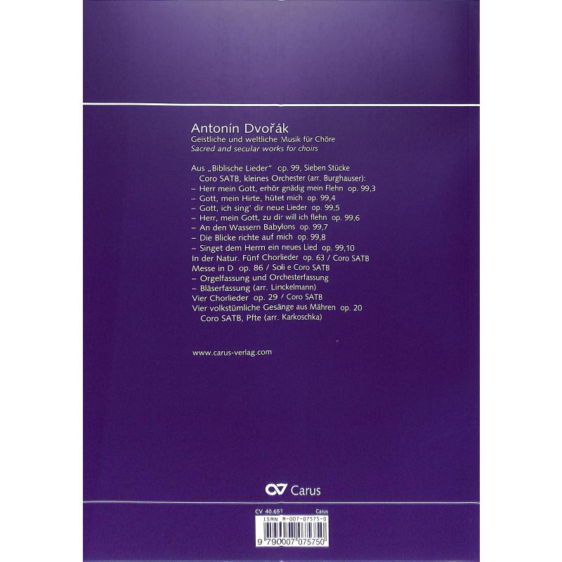 Messe D-Dur op 86 Orgelfassung