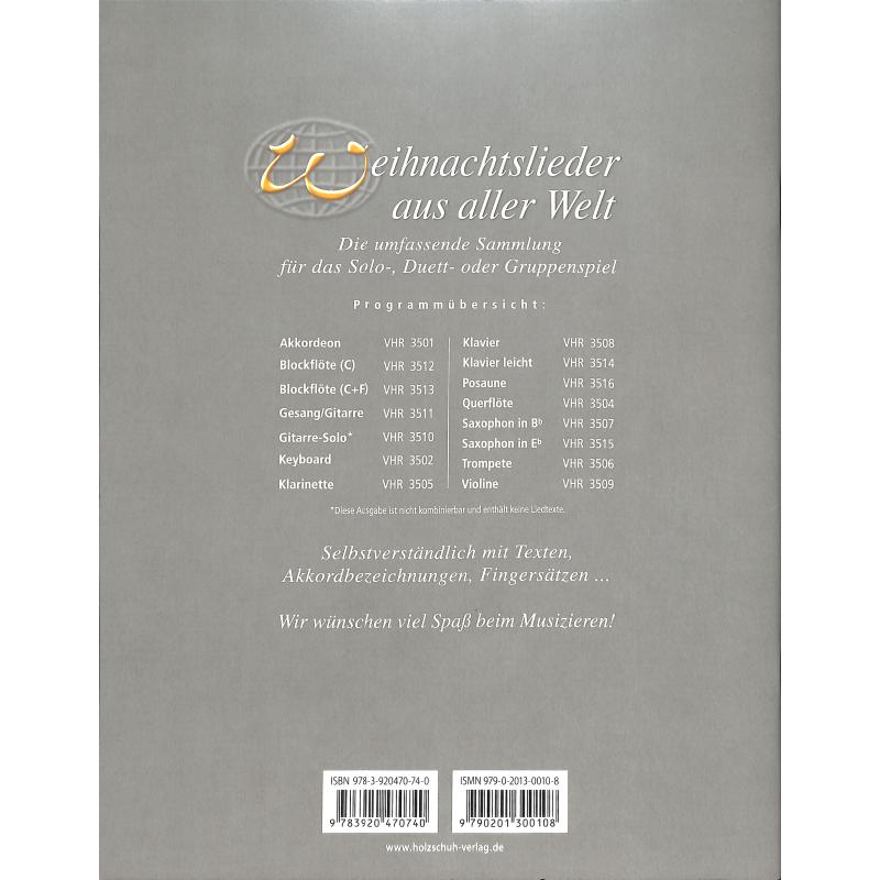 Weihnachtslieder aus aller Welt