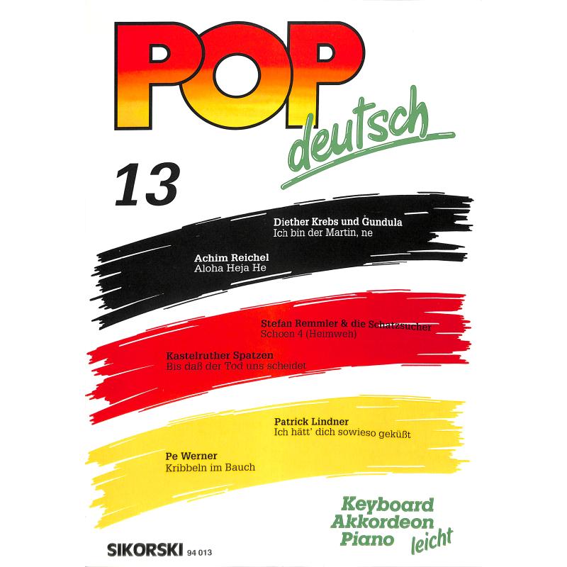 Pop Deutsch 13