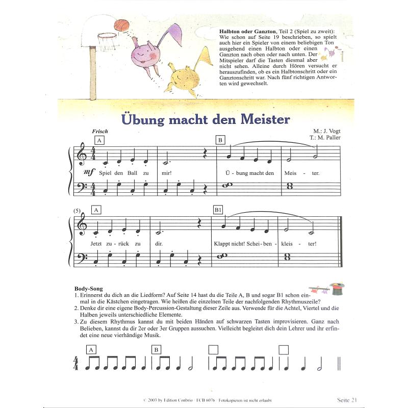 Abenteuer Klavier 2 - Erfahrungen