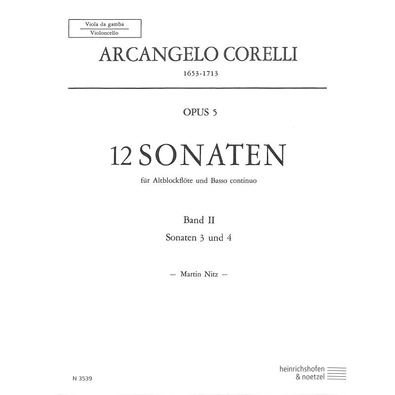 12 Sonaten op 5/2