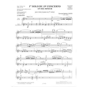 Solo 1 (Concerto 19 g-moll)