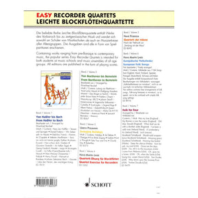 Folk for four - leichte Blockflötenquartette 7