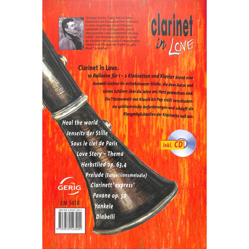 Clarinet in love - 10 Balladen