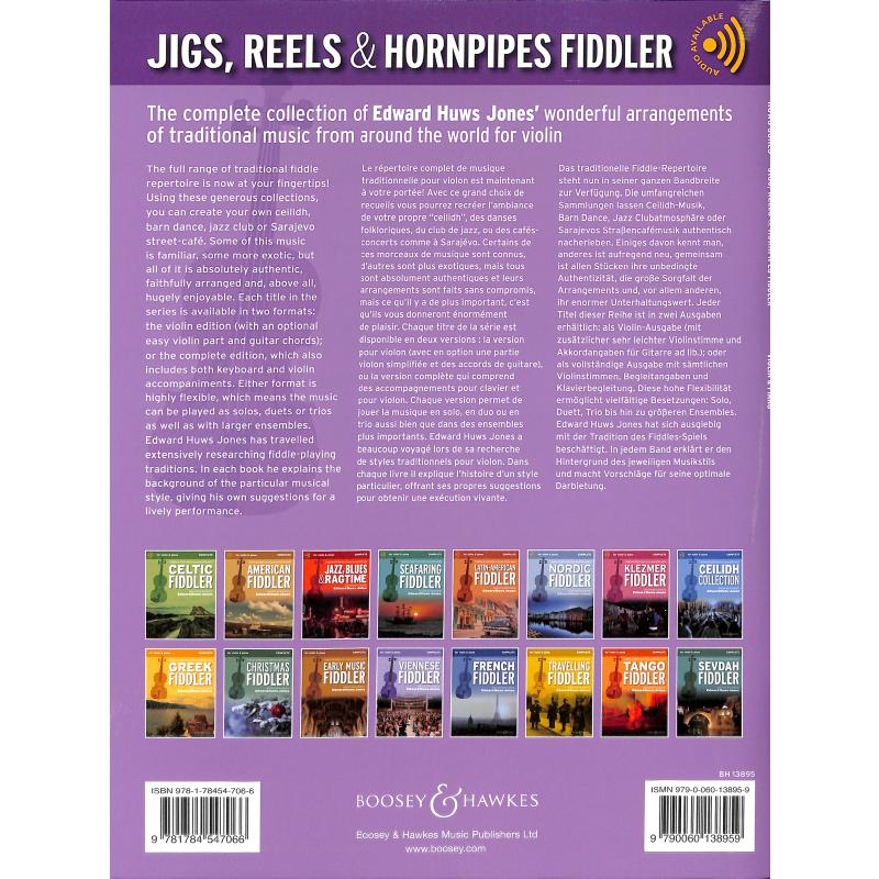 Jigs reels + hornpipes