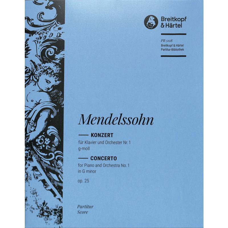 Konzert 1 g-moll op 25