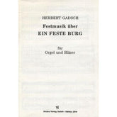 FESTMUSIK UEBER EIN FESTE BURG